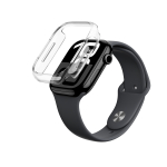 AmazingThing Minimal Case kaitse&uuml;mbris Apple Watch 46 mm jaoks, l&auml;bipaistev