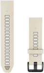 Garmin QuickFit 20 mm kellarihm, silikoon, Cream / French Gray (010-14506-04)