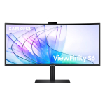 34-tolline Samsung S65VC UltraWide Quad HD 3440x1440 kumer VA LCD monitor USB-C PD 90W, sisseehitatud k&otilde;larite ja 100 Hz-ga