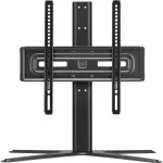 One For All lauaalus Base TV Holder SOLID &ndash; Sobib k&otilde;ikidele 32&ndash;65-tollistele teleritele &ndash; LCD/LED/plasma/OLED/QLED &ndash; p&ouml;&ouml;ratav (90&deg;) kallutatav (15&deg;) &ndash; k&otilde;rgus reguleeritav &ndash; VESA 60