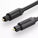 Optiline fiiberheli kaabel Vention 1M Must TOSLINK Isane - Isane