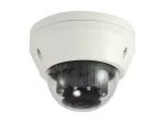 LevelOne FCS-3306 HUBBLE kuppelkujuga IP-v&otilde;rgukaamera, 3 MP, H.265, PoE, IR, sise-/v&auml;listingimustesse, vandalismikindel, IP68, valge