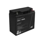 Laetav suletud pliiaku Green Cell AGM09 12 V 18000 mAh, must, 167&times;77&times;181 mm, 4.8 kg