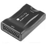 Techly IDATA SCART-HDMI3 Euro SCART-HDMI AV-muundur, 720p/1080p
