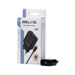 Laadija 30W USB-C Lightningile Beline Beli02174 musta kaabliga