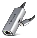 Axagon ADE-TXPD USB-C Gigabit Etherneti adapter PD 100W-ga