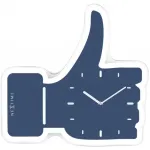 NeXtime kell 5185bl Mini Thumbs Up, 20,5x21, seinakell, sinine/h&otilde;bedane