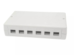 Lanview LVN127774 Pindmontaaži karp 6/12 RJ45 pesale, valge