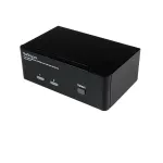 StarTech.com 2-pordiline kahe DisplayPortiga USB KVM-l&uuml;liti heli ja USB 2.0 jaoturiga