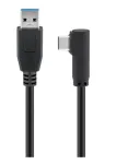 Microconnect USB3.1CA05A USB-kaabel USB 3.2 Gen 1 (3.1 Gen 1) 0,5 m USB A USB C Must