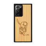 Kaitsev telefoni&uuml;mbris man and wood Samsung Galaxy Note 20 Ultra jaoks &mdash; kass kalaga disain