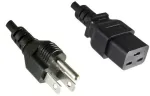Microconnect PE110518 toitekaabel Must 1,8 m C19 pistikupesa