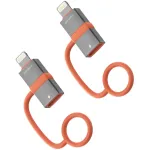 USB-C&ndash;Lightning-adapter 4smarts 541522, 27 W PD, 2 tk