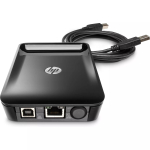 HP Jetdirect LAN Accessory HP 8FP31A Width 87 mm Depth 121.3 mm Height 27.5 mm