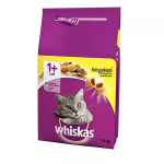 Whiskas Adult 1+ kanaga kuivtoit kassidele, 14 kg