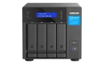 QNAP TVS-H474 NAS Tower Intel&reg; Pentium&reg; G7400 8 GB DDR4 0 TB QuTS hero Black