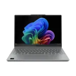 Lenovo IdeaPad 5 2-in-1 14Q8X9 83GH000YGE Copilot+ PC teisendatav s&uuml;learvuti, 35,6 cm (14 tolli) WUXGA 1920x1200 OLED-puutekraan, Snapdragon X Plus X1P-42-100, 16 GB LPDDR5x, 1 TB SSD, Wi-Fi 7 (802.11be), Windows 11 Home, saksa klaviatuur, Luna Grey