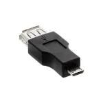 InLine Micro USB OTG adapter Micro-B-pistik &ndash; USB A-pesa
