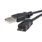 StarTech.com 2 m mikro-USB-kaabel &ndash; A- kuni Micro-B-pistik, 2 m, USB A, Micro-USB B, USB 2.0, isane/isane, must
