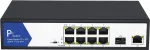 Gigabit Etherneti kommutaator VALUE 21.99.1193 10/100/1000 Mbit/s, haldamata, 8 porti