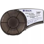 Isekleepuv printerisilt Brady 139748, pol&uuml;ester, 6,4 m &times; 0,953 mm, must valgel