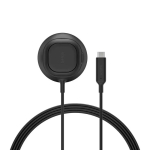 Belkin UltraCharge WIA013HQBK Qi2 25W laadimisaluspadi koos alusega, must, ilma toiteallikata