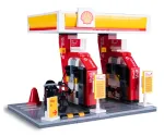 Bensiinijaama mudel Jamara CaDA Shell 402858 &uuml;ksikasjaliku disainiga