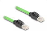 V&otilde;rgukaabel DeLOCK RJ45 Cat.6A pistik pistikusse SF/UTP 5 m roheline