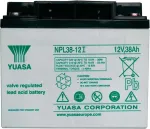 Suletud AGM-aku Yuasa NPL38-12 12V 38Ah puhver- ja ts&uuml;kliliseks kasutuseks