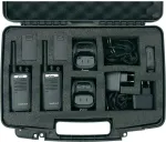 Stabo 20261 FreeTalk COM II kahesuunaline raadiosaatja, 16 kanalit, 446 MHz, must (2 tk)