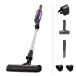 Rowenta RH1129 2-in-1 stick vacuum Aku Kuiv Kotita 0,4 L 100 W Lilla, Alumiinium