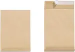 Herlitz 10900355 kinnitusega postikott C4, pruun, isekleepuv, 130 g/m&sup2;