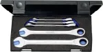 Gedore 2297434 ratsv&otilde;tmetega kombineeritud mutriv&otilde;tmete komplekt, 5 tk, 8-19 mm