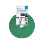 Velcro One Wrap lint Velcro kaabliside pol&uuml;prop&uuml;leenist (PP) roheline, 25 000 mm &times; 20 mm, 1 tk