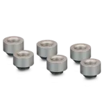 Thermal Grizzly DeltaMate Extender MF10 &ndash; vesijahutuse liitmik, matt nikkel, 6 tk (TG-DM-FIT-6206)