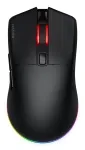 HATOR Pulsar 3 Wireless, must - Optilised kollased 100M l&uuml;litid PixArt PMW 3311 (HTM630)