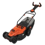 Black & Decker elektriline muruniiduk l&otilde;ikek&otilde;rguse reguleerimisega, k&otilde;rgusreguleeritav k&auml;epide koos kokkuklapitamisega