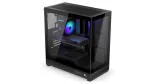 ENDORFY Fishtank 6000 Flex Mid-Tower PC Case - Must, kahekordne karastatud klaas, USB-C, E-ATX, Back-Connect valmis (ilma ventilaatoriteta)
