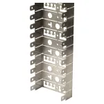 EFB Elektronik LSA paigaldusalus, 50 moodulit, s&uuml;gavus 50 mm, painderaadius 25 mm, pakk 2 tk
