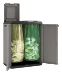 Keter Split Basic 220 L Ristk&uuml;likukujuline Plastikust Hall Aia Hoiukast