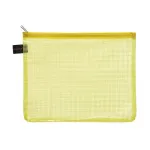 FolderSys 10 Document Zipper Bags A5 Transparent