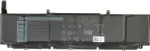 DELL DXF97 s&uuml;learvuti aku 97 Wh 6-rakuline liitiumioon primaaraku
