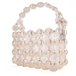 Swarovski Millenia Clutch Bag White Rhodium Plated Crystals Women's 5625817