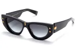 Balmain BPS-151A-55 Naiste P&auml;ikeseprillid Must Atsetaat Hall Pol&uuml;karbonaat L&auml;&auml;ts 55 mm