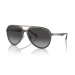 EMPORIO ARMANI EA2145-33578G P&auml;ikeseprillid Meeste Metallraam Matt Must Hall Gradient L&auml;&auml;ts 59mm