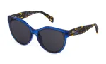 POLICE naiste p&auml;ikeseprillid SPLC22E58097D Havana pruun ruudukujuline atsetaat 58mm UV400