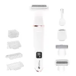 Rio SHTR-EU/1.3 Go Smooth 4-in-1 naiste raseerija ja bikiinitrimmer, valge
