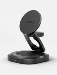 ENERGEA Alumag GYRO 360 P&ouml;&ouml;rlev Qi2 Juhtmevaba Laadija 25W Kokkupandav Gunmetal