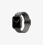 UNIQ Aspen Braided Strap for Apple Watch 46/45/44 mm Series 1/2/3/4/5/6/7/8/9/SE/SE2/SE3 - Pebble Grey