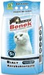 Klompiv kassiliiv super benek Certech Super Benek valge antibakteriaalne 5 L &mdash; bentoniitgraanulid, kiirelt imav, l&otilde;hna k&otilde;rvaldav